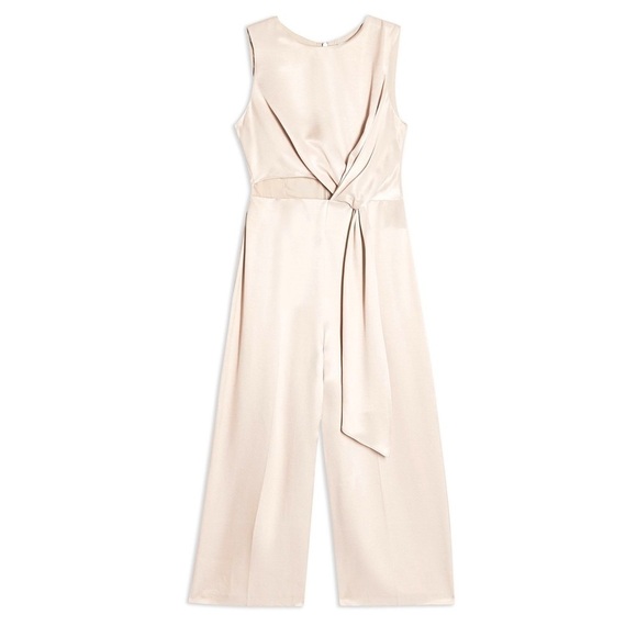 Topshop Satin Twist Jumpsuit - Picture 11 of 11